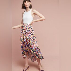 EUC Anthropologie Hutch Bethanie Hi-Low Maxi Dress // Size XL